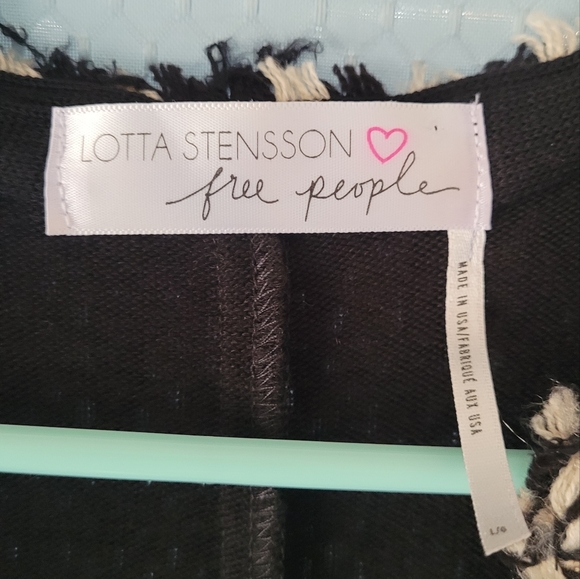 Lotta Stennson Free people knit dress Sz L - Picture 6 of 8